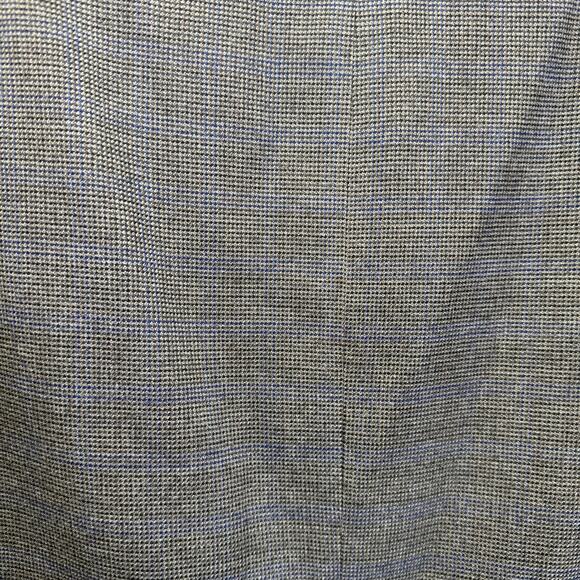 Lauren Ralph Lauren Men’s Brown Check Blazer 42L – Subtle Blue Accent Sport Coat - Picture 10 of 10